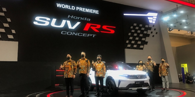 Pertama di Dunia, Honda Perkenalkan SUV RS Concept di Ajang GIIAS 2021
