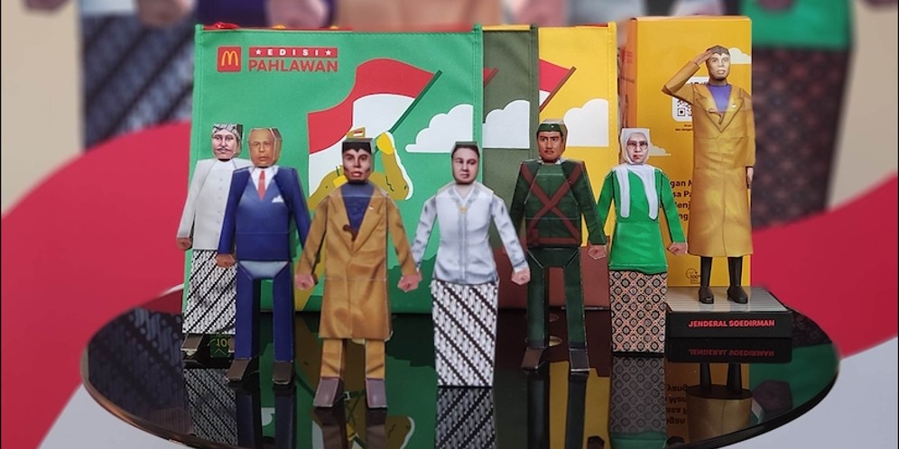 Serunya Mengenal Pahlawan Nasional Indonesia Lewat Seri Figur 3D