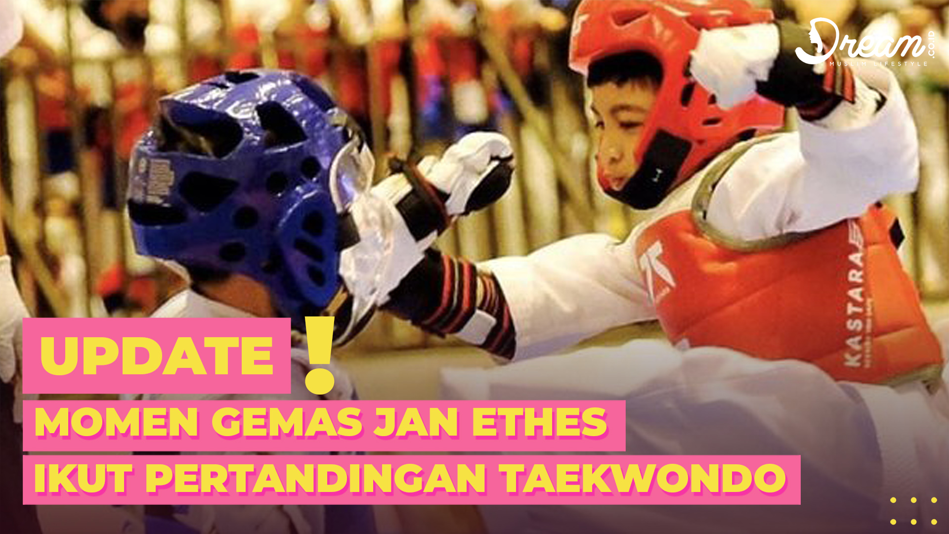 Momen Gemas Jan Ethes Ikut Pertandingan Taekwondo, Salfok Lihat Aksi Gibran