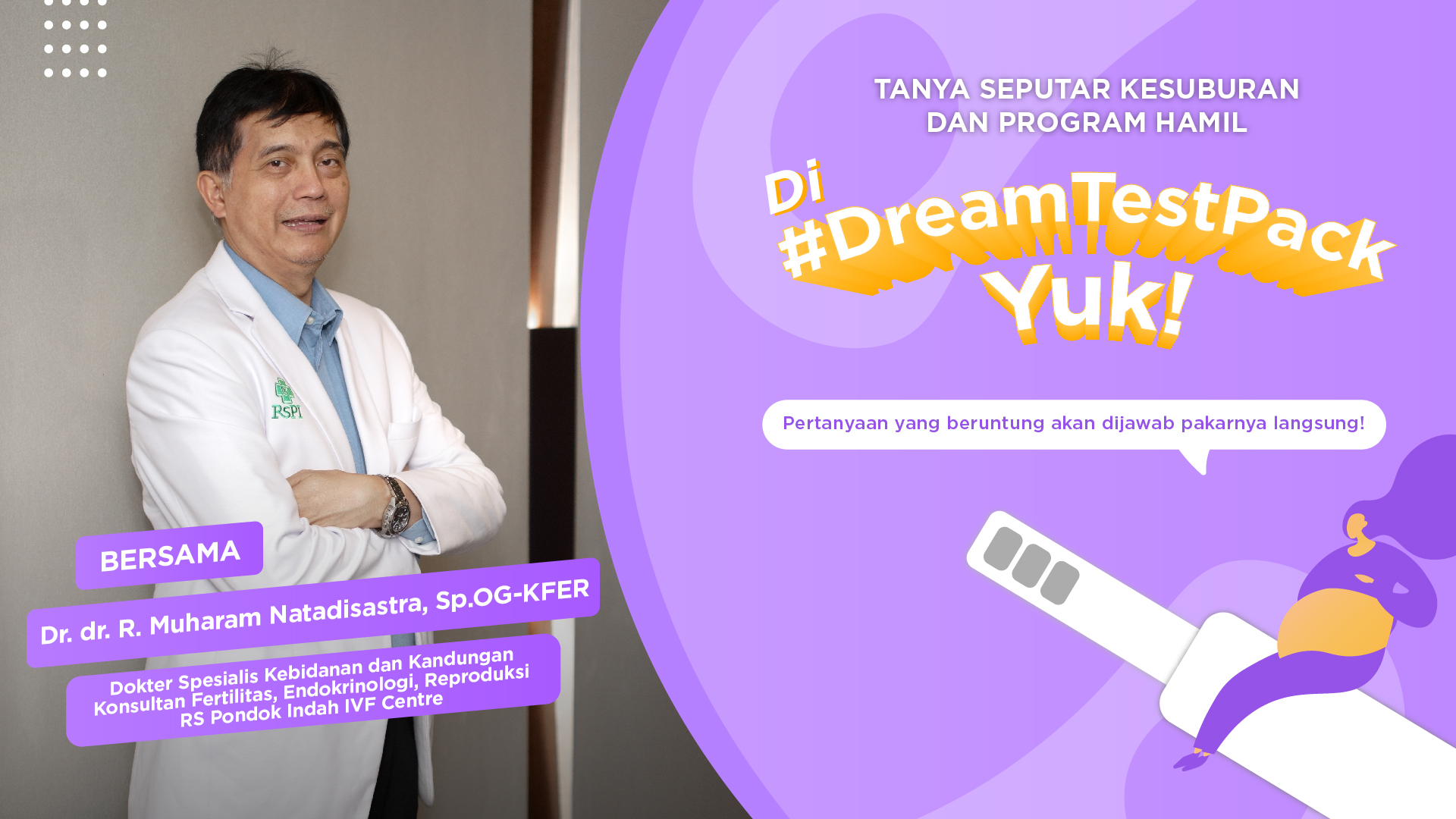 DREAMTESTPACK: Apa Faktor Genetik Pengaruhi Proses Kehamilan?