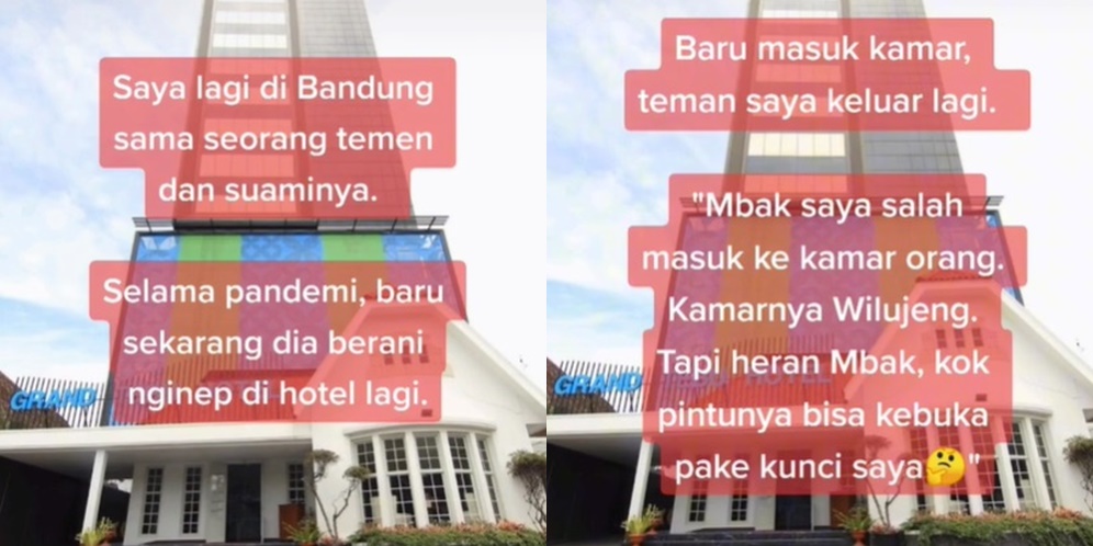 Dikira Salah Masuk Kamar Hotel, Ternyata Faktanya Bikin Ngakak!