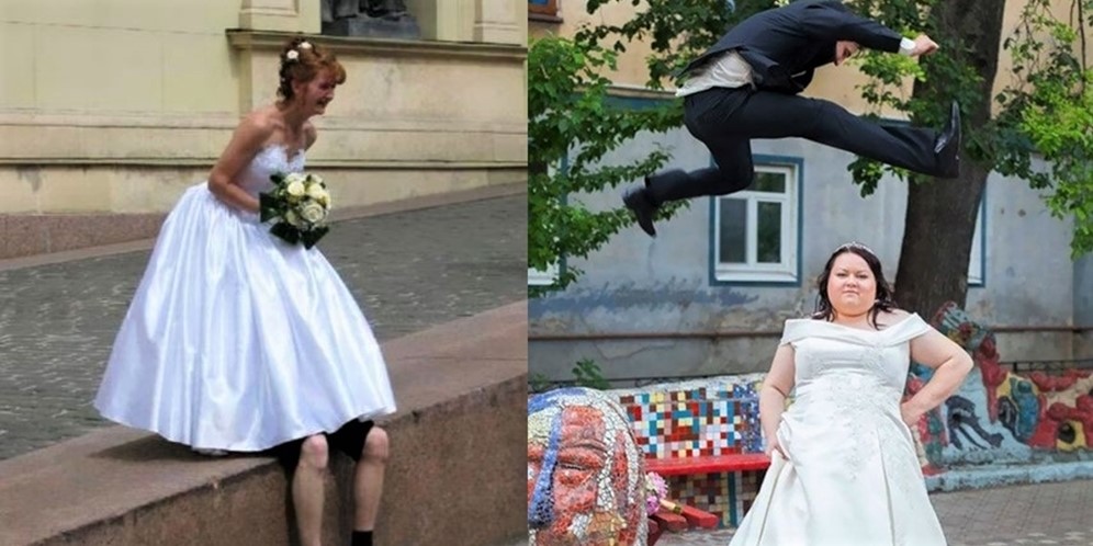 Bukannya Romantis, 10 Foto Prewedding Gagal Ini Justru Bikin Ngakak Banget!
