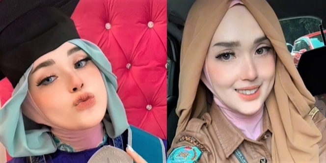 10 Potret PNS Cantik yang Viral Karena Model Hijab 'Rambut', Bak Princess Disney!