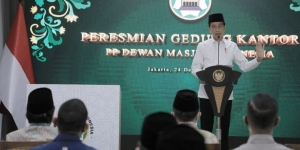 Resmikan Kantor PP DMI, Jokowi: Masjid Ikut Berkontribusi Dalam Membangun Peradaban