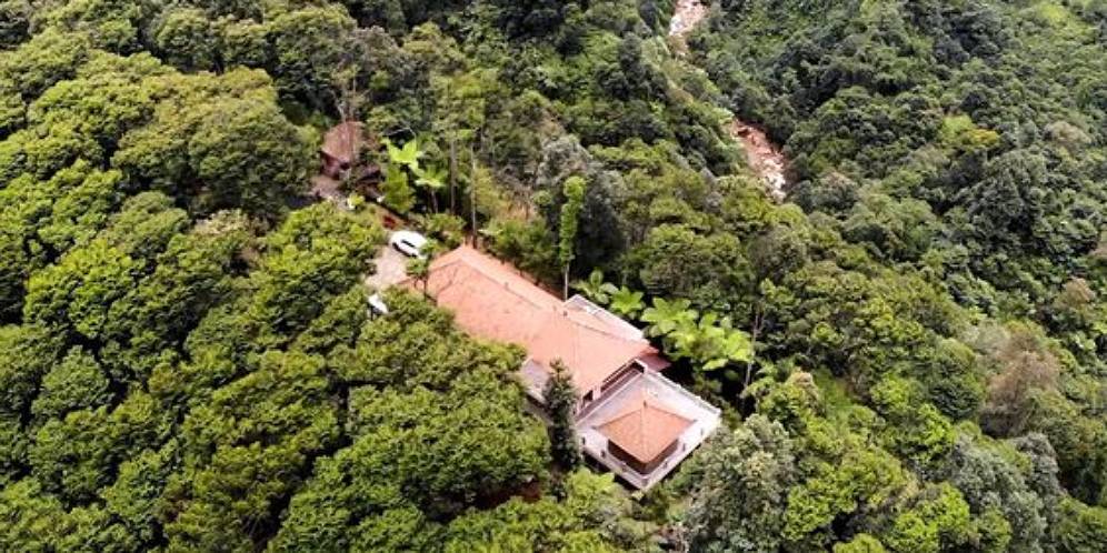 Potret Villa Megah Milik Camelia Malik, Dikelilingi Hutan Letaknya di Kaki Gunung Salak