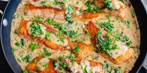Resep Diet Keto: Creamy Tuscan Garlic Chicken