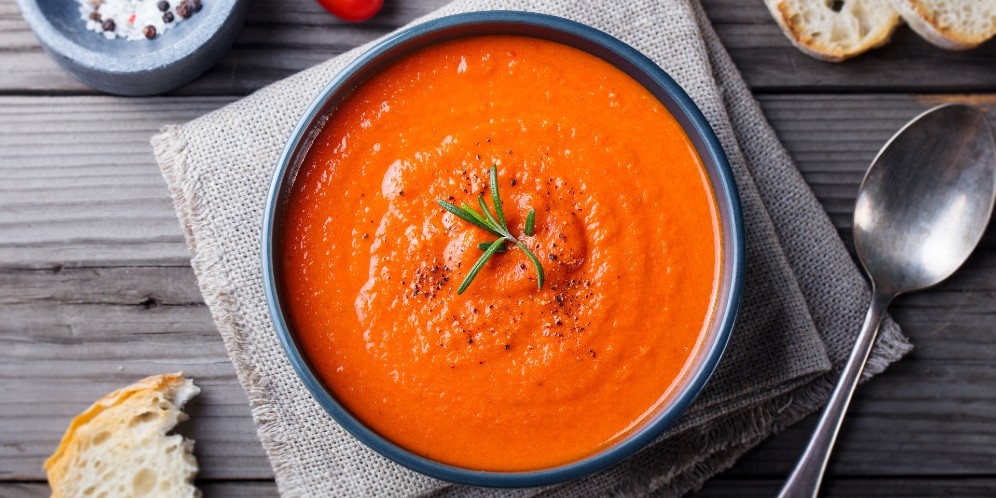 Resep Sup Krim Tomat yang Segar dan Sehat, Cocok untuk Vegetarian