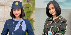 8 Potret ‘Cantiknya’ Serda Hanifah, Anggota Wanita TNI AU yang Parasnya Bak Bidadari
