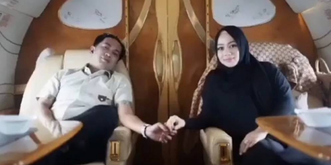 Ditangkap KPK, Viral Video Bupati Penajam Hedon Naik Private Jet