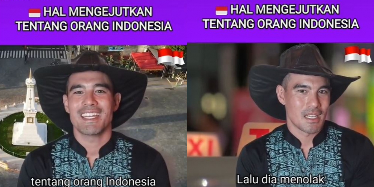 Bule Ini Ungkap Fakta Orang Indonesia: Pertama Berpikir Dirampok