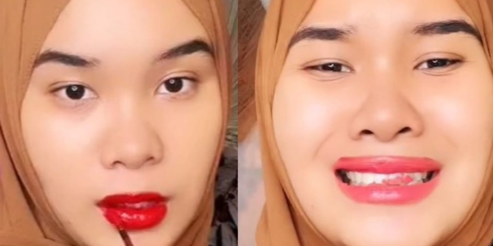 TikTokers Pakai 500 Lapis Lip Cream, 'Bibir Berasa Jontor'