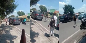 Suami Selingkuh Terciduk Istri Sah di Pinggir Jalan, Pelakor Auto Lari Terbirit-birit