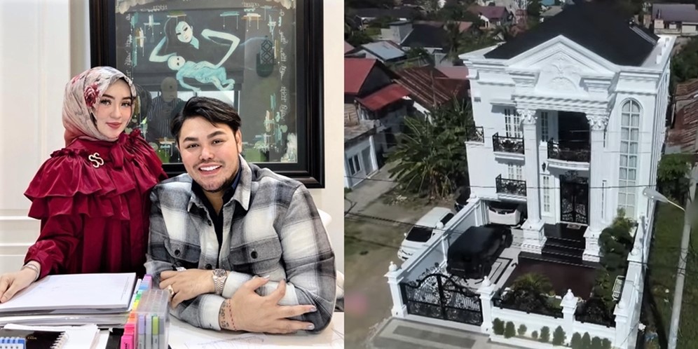 10 Potret Rumah Shella Saukia 'Crazy Rich Aceh', Mewah Bak Istana-Ada Ruang Rahasia!