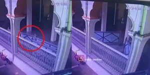 Heboh Rekaman CCTV Pembatas Shaf Sholat di Masjid Magelang Gerak Sendiri, Memicu Perdebatan Netizen