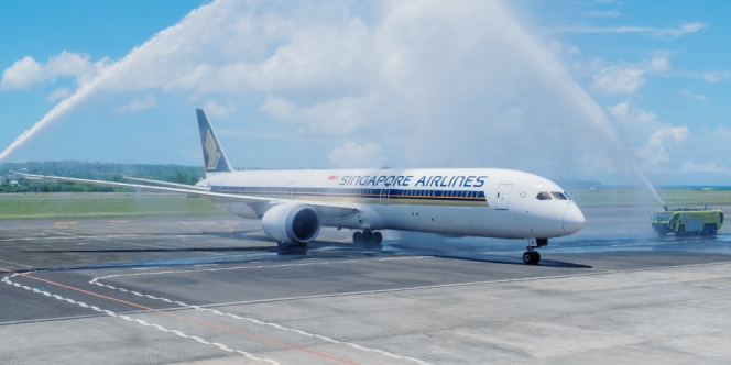 Singapore Airlines Terbang Lagi ke Bali