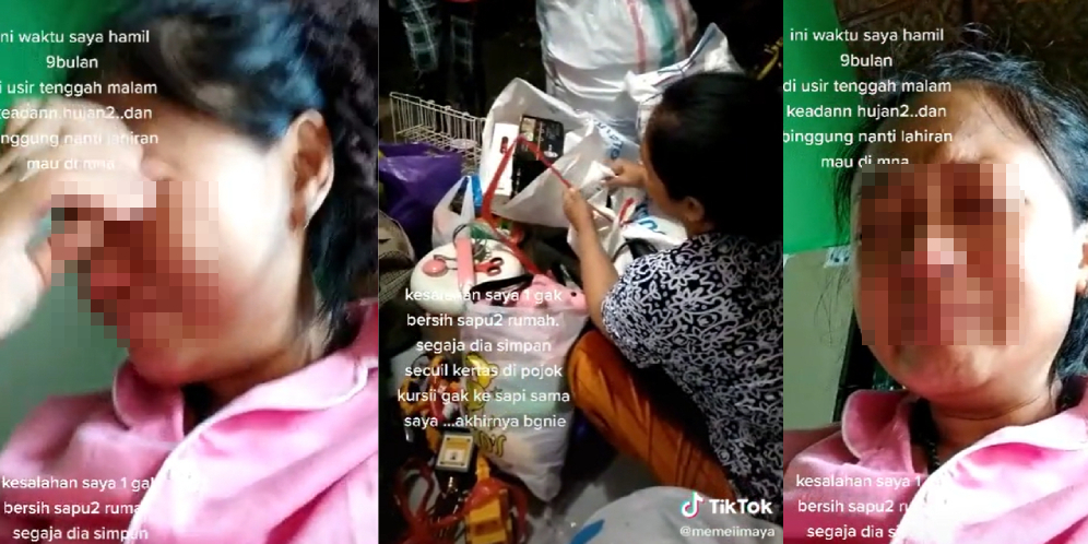 Viral Wanita Hamil 9 Bulan Diusir Suami Saat Hujan Tengah Malam karena Tak Bersih Menyapu