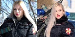 8 Potret Tentara Cantik Rusia Pengawal Putin yang Dipecat karena Jadi Ratu Kecantikan, Bak Barbie Hidup!