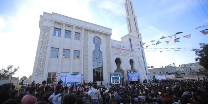 Masjid Istiqlal Gaza Resmi Berdiri, Wujud Doa Bangsa Indonesia