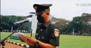 Dilantik Jadi TNI, Prajurit Ini Bacakan Pidato Menyentuh untuk Sang Ayah di Surga