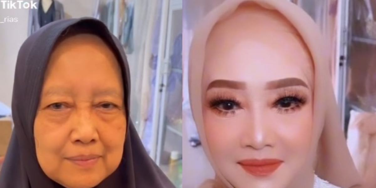 Lihatnya Bikin Tak Percaya Viral Mua Ini Ubah Wajah Nenek 67 Tahun Jadi 30 Tahun Lebih Muda 2769