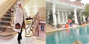 10 Potret Rumah Syahrini di Bogor, The Real Princess Tinggal di Istana, Penuh Kemewahan!