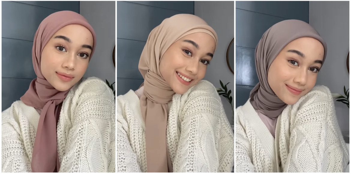 3 Look Hijab Sederhana yang Modis