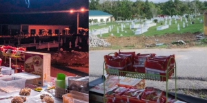 Warung Makan Apa Tempat Uji Nyali? Lokasi Depan Kuburan, Buka Sampai Tengah Malam