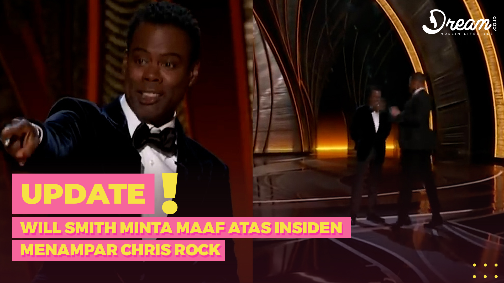 Will Smith Minta Maaf Atas Insiden Menampar Chris Rock