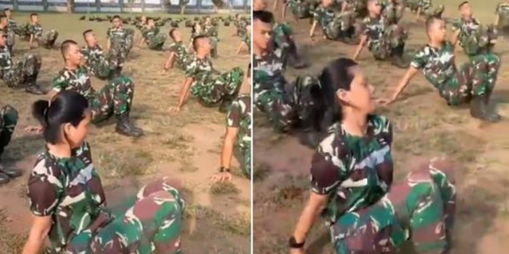 Ditonton 9 Juta Kali, Aksi TNI Wanita Latihan Fisik Tak Kalah Keren dari Prajurit Pria