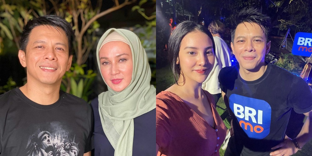 Momen 8 Seleb Ketemu Ariel Noah, Celine Evangelista Sampai Naik ke Atas Panggung!