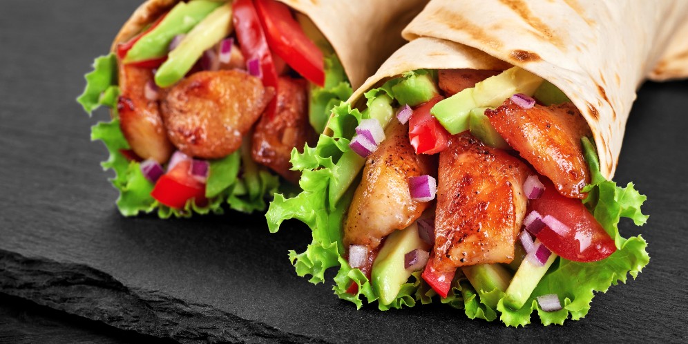 Resep Sahur Anak Kos, Chicken Avocado Wrap yang Simpel dan Bergizi