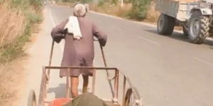 Kakek Jalan 3 Km Bawa Istri Berobat Pakai Gerobak, Endingnya Menyedihkan