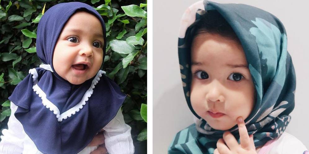 Potret Anak Seleb yang Masih Balita Kenakan Hijab, Gemesin Banget!
