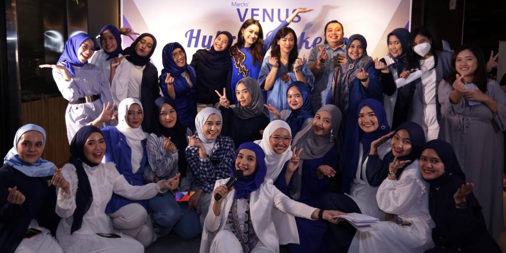 FOTO: Keseruan 'Venus Hybrid Makeup Beauty Community Gathering', Makeup dan Skincare Jadi Satu
