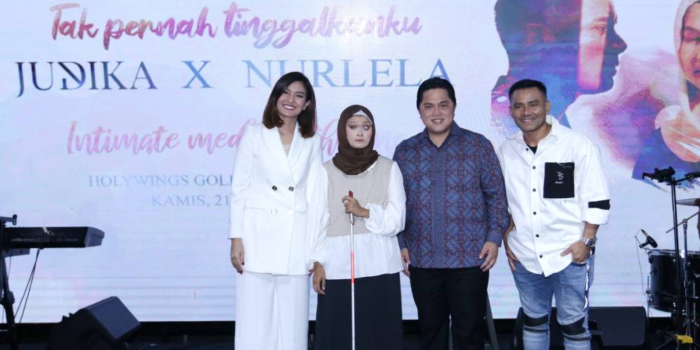 FOTO: Erick Thohir Jadi Model Video Klip Singel Terbaru Judika 'Tak Pernah Tinggalkanku'