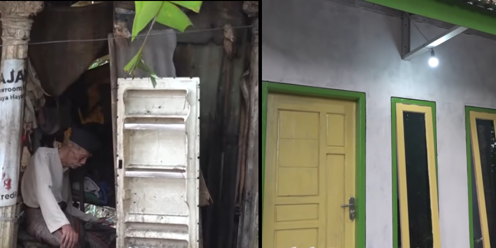 Kisah Mbah Bustomi Tinggal di Gubuk Reyot 15 Tahun, Begini Transformasi Rumah Usai Renovasi