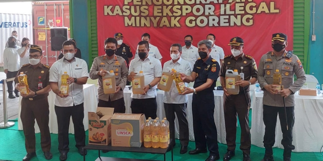 Ini Dia Eksportir yang Selundupkan 81 Ribu Liter Minyak Goreng dari Surabaya ke Timor Leste