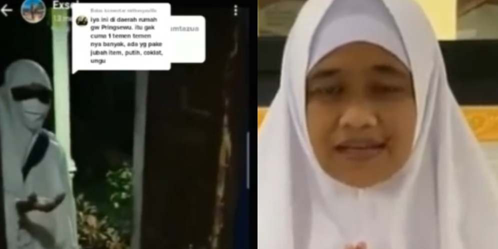 Meresahkan Warga Lampung, Wanita Berjubah Putih Ditangkap Polisi dan Ungkap Alasan Datangi Rumah Warga