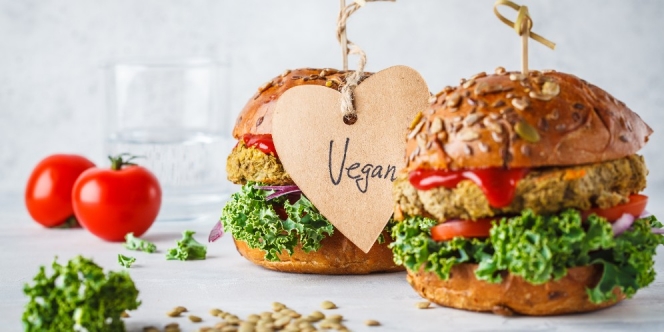 Resep Vegan Burger yang Nikmat dengan Tekstur Patty Seperti Daging