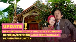 Penampakan Rumah Artis Isye Sumarni 'Emak' di Preman Pensiun yang Terbengkalai