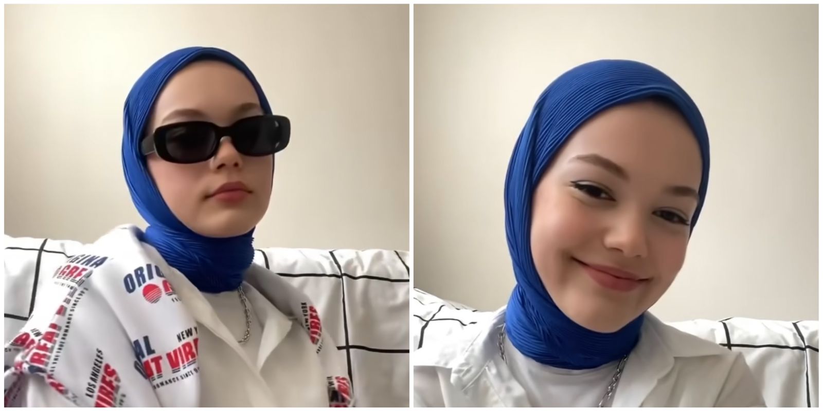 Tutorial Kerudung Segitiga Plisket ala Selebgram Turki