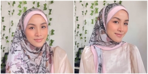 Tutorial Hijab Pashmina Segi Empat, Bikin Tampilan Makin Feminin