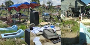 Heboh Pesta Pernikahan Digelar di Area Pemakaman, Netizen: Takut yang Pada Rebahan Bangun