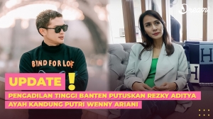 Pengadilan Tinggi Banten Putuskan Rezky Aditya Ayah Kandung Putri Wenny Ariani