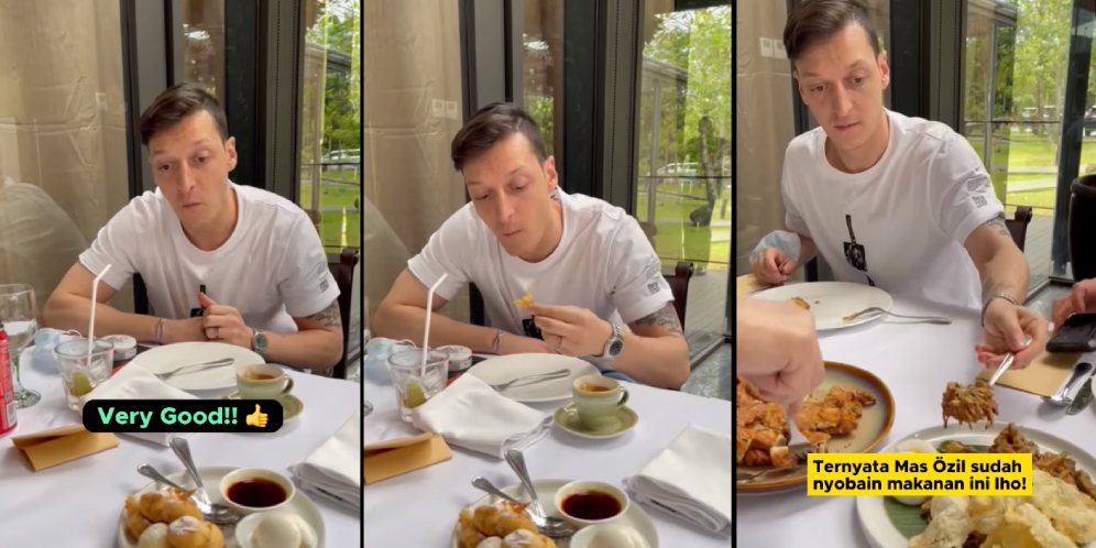 Sederet Kuliner Lokal yang Bikin Mesut Ozil Ketagihan, Cicipi Jamu Kunyit Hingga Sarapan Tahu Tempe