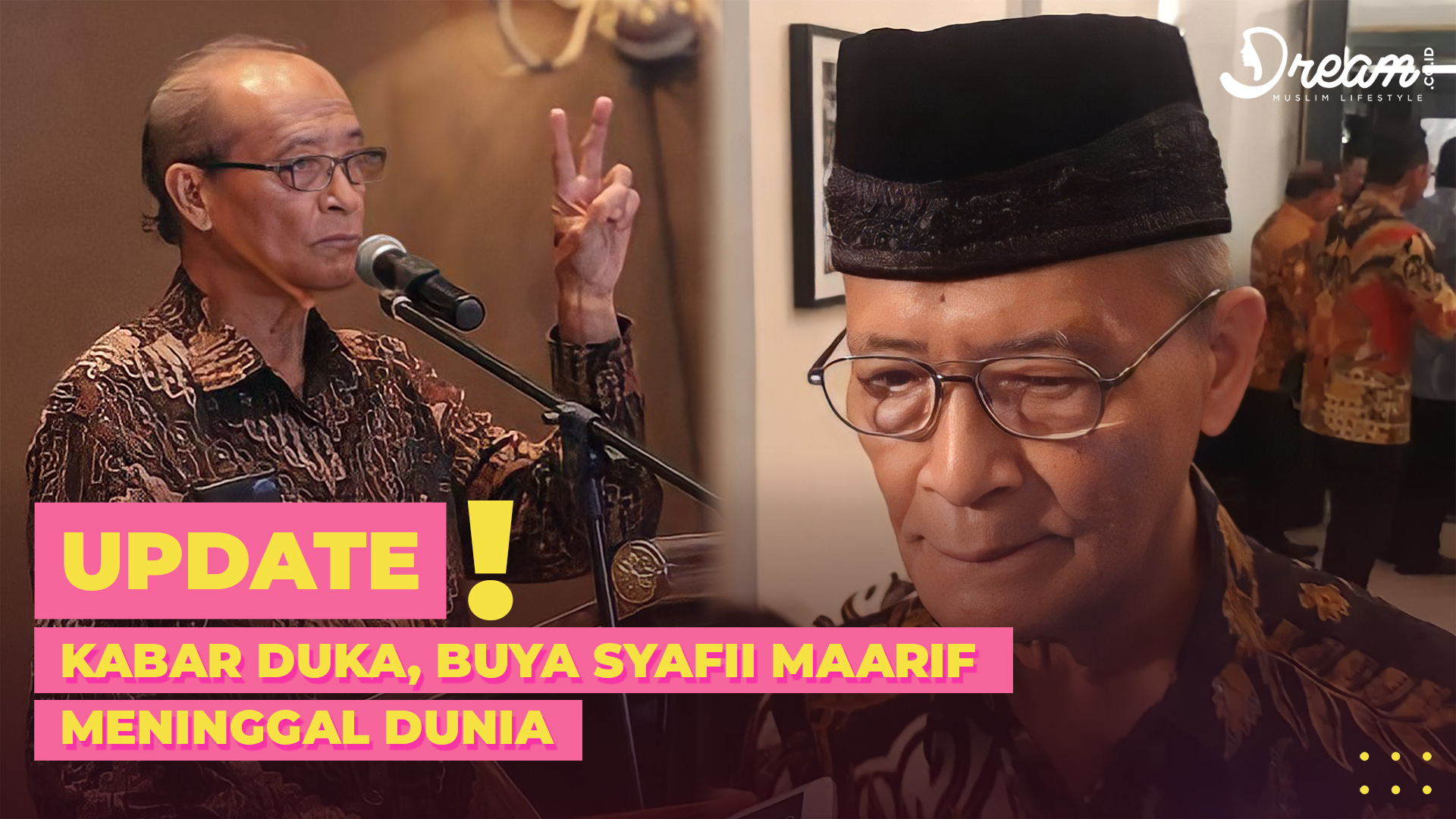 Kabar Duka, Buya Syafii Maarif Meninggal Dunia