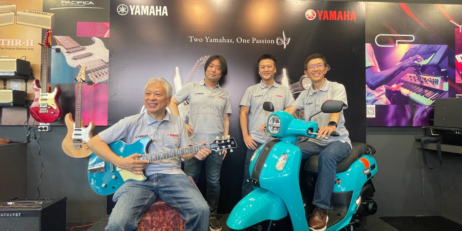 Kolaborasi Unik Yamaha Musik dan Yamaha Motor di Java Jazz Festival 2022