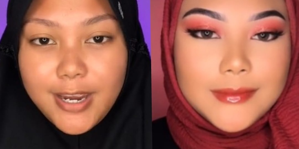 Transformasi Makeup TikToker Hasilnya Mirip Tara Basro