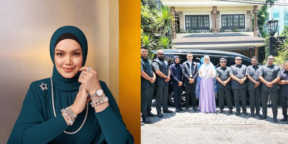 4 Potret Rumah Penyanyi Malaysia yang Hits di Indonesia, Siti Nurhaliza Bak Kerajaan, Dijaga 11 Bodyguard!