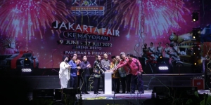 FOTO: Gubernur Anies Baswedan Buka Jakarta Fair 2022, Segini Harga Tiketnya